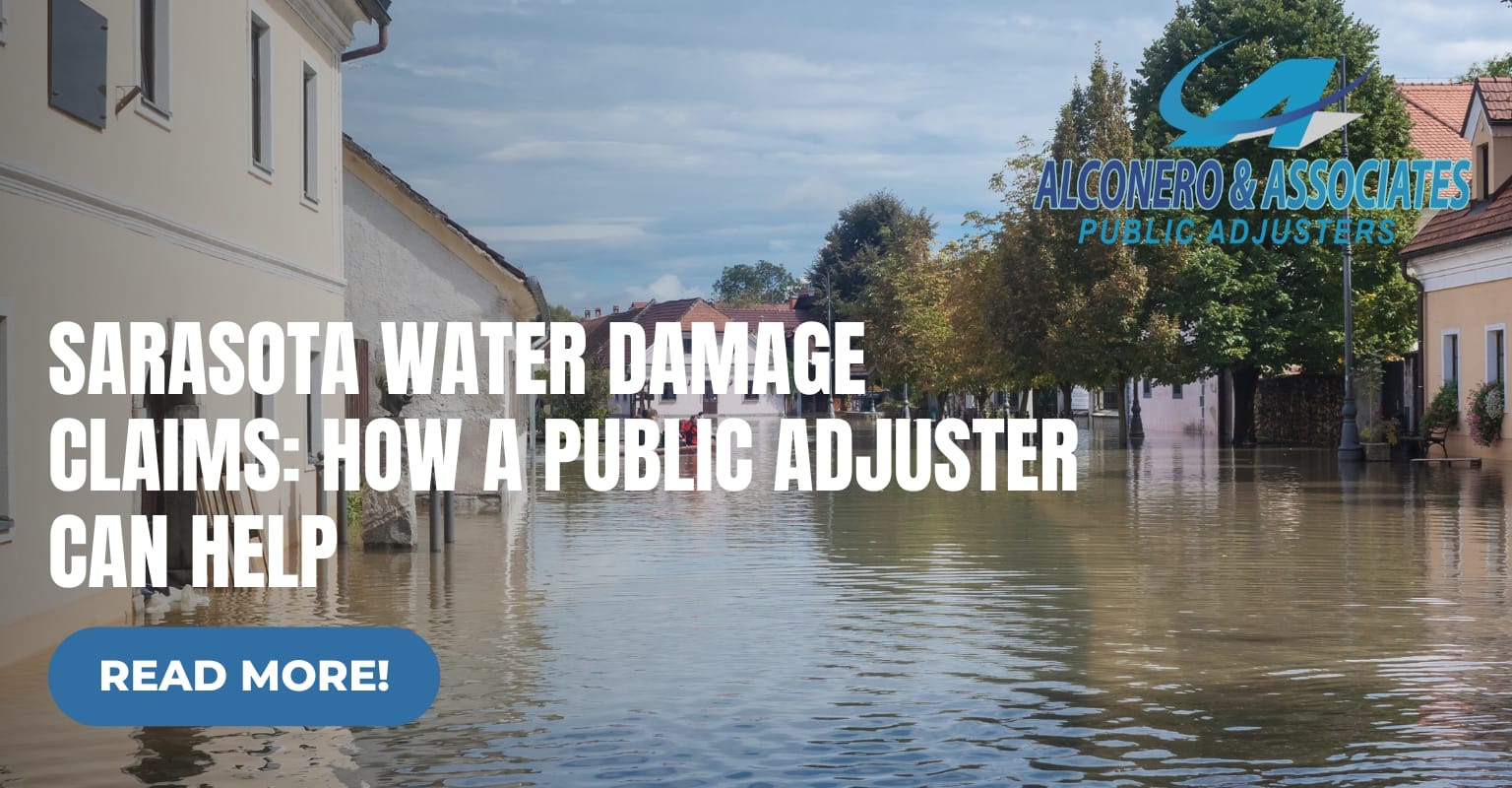 Sarasota Water Damage Claims: How a Public Adjuster Can Help