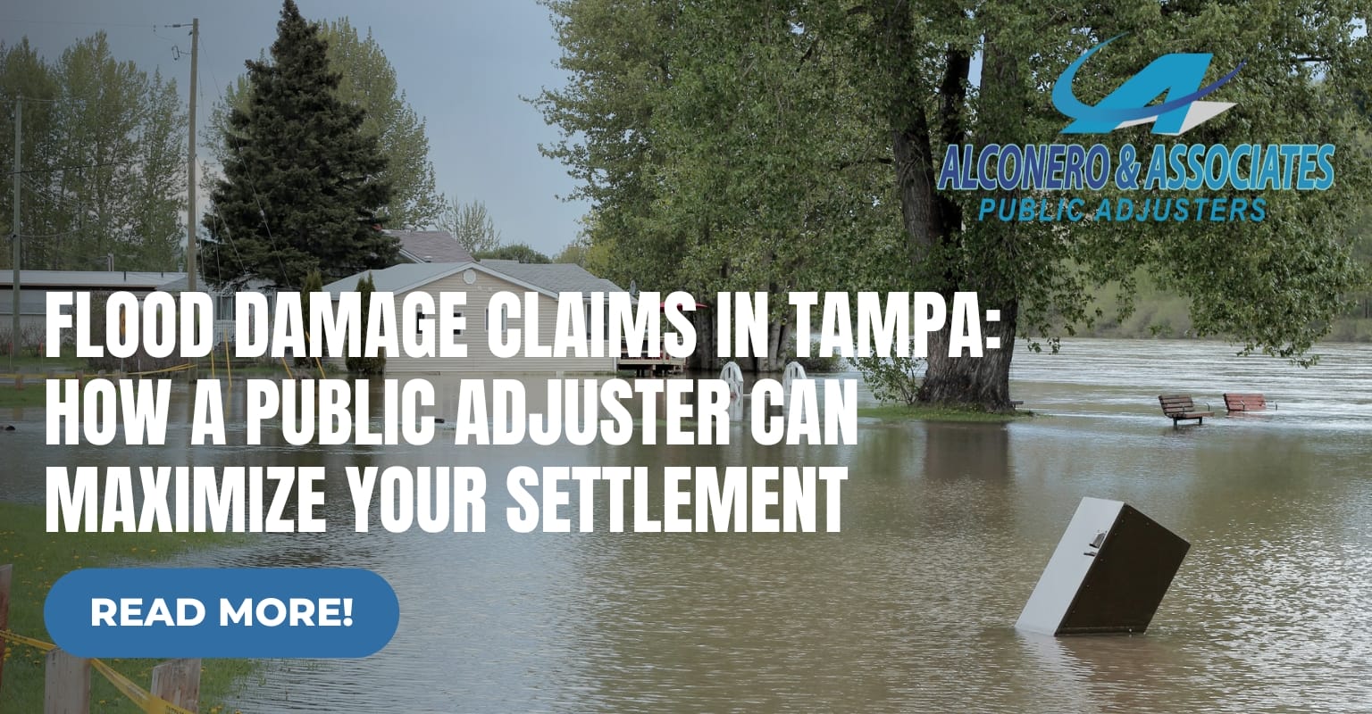 Flood Damage Claims in Tampa: How a Public Adjuster Can Maximize Your Settlement